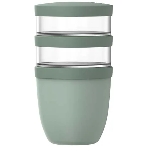 Fiambrera con aislamiento con 3 piezas de 500 ml + 2 × 200 ml 