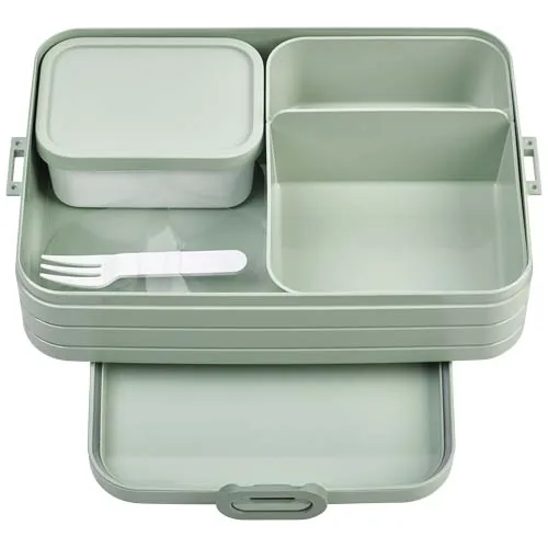 verde salvia Fiambrera grande Take a Break de Mepal, modelo Bento, 1500 ml
