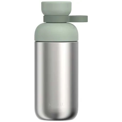 verde salvia Botella de agua Mepal Vita de 500 ml, de acero inoxidable reciclado