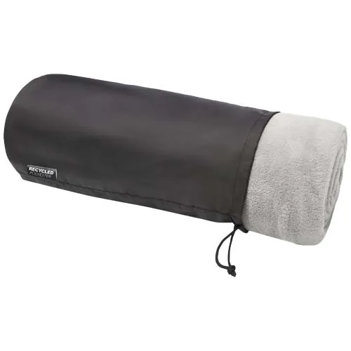 Manta de tejido polar coral de RPET certificada GRS 