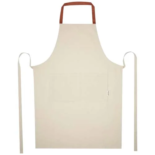 Delantal de algodón reciclado de 200 g/m² 