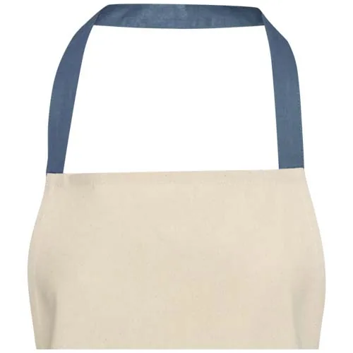 Delantal de algodón reciclado de 200 g/m² 