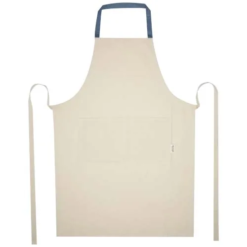 Delantal de algodón reciclado de 200 g/m² 