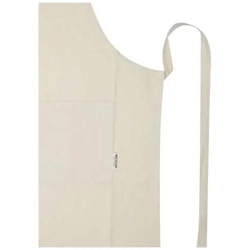 Delantal de algodón reciclado de 200 g/m² 