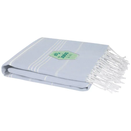 Toalla tipo hammam de algodón de 150 g/m² de 100 x 180 cm 