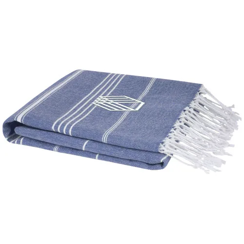 Toalla tipo hammam de algodón de 150 g/m² de 100 x 180 cm 