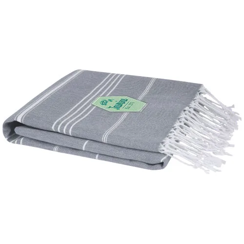 Toalla tipo hammam de algodón de 150 g/m² de 100 x 180 cm 