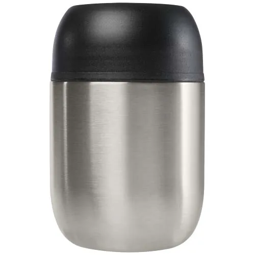 Fiambrera de 480 ml de acero inoxidable reciclado de doble pared 