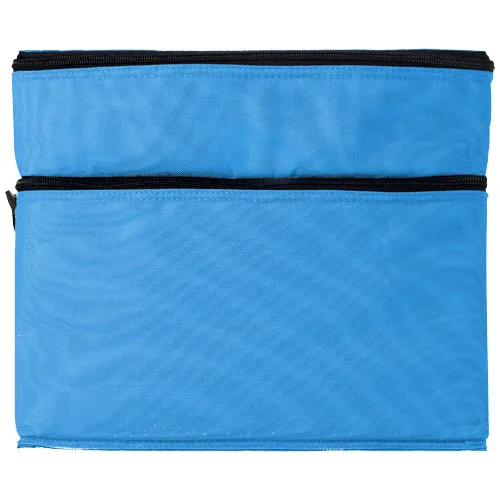 Bolsa isotérmica de 2 compartimentos con cremallera 