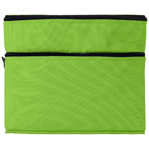 Bolsa isotérmica de 2 compartimentos con cremallera 