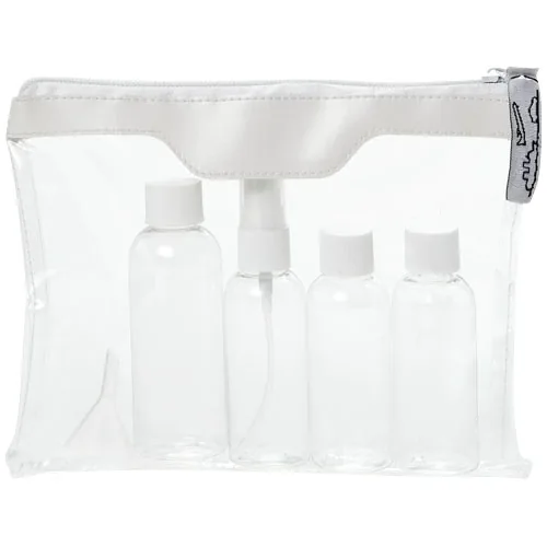 Neceser de viaje para líquidos apto para avión 