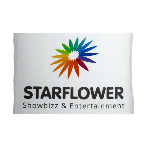 Bolsa Tote de algodón 100 g/m² con asas largas contrastadas 