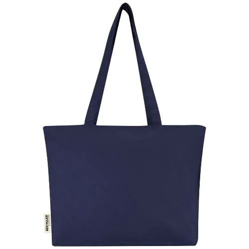 Bolsa Tote de algodón 320 g/m² con cremallera Ningbo