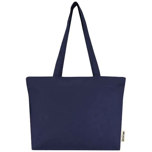 Bolsa Tote de algodón 320 g/m² con cremallera Ningbo