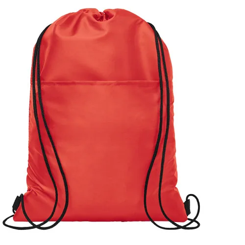 Bolsa térmica con cuerdas con capacidad para 12 latas 