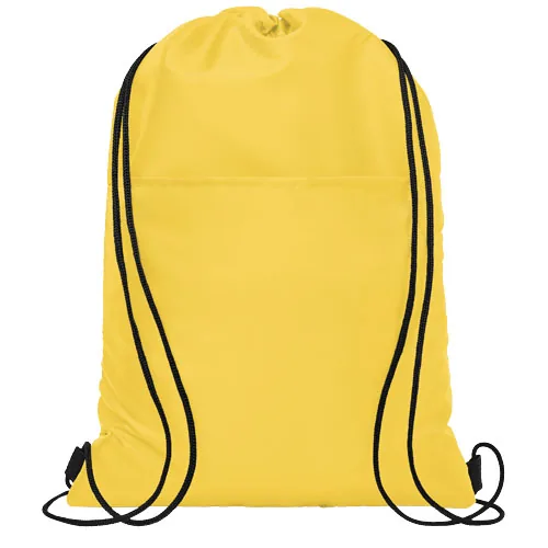 Bolsa térmica con cuerdas con capacidad para 12 latas 