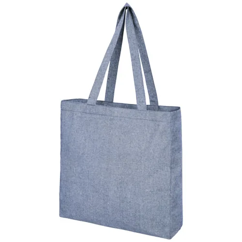 Bolsa Tote de algodón reciclado de 210 g/m² con refuerzos 