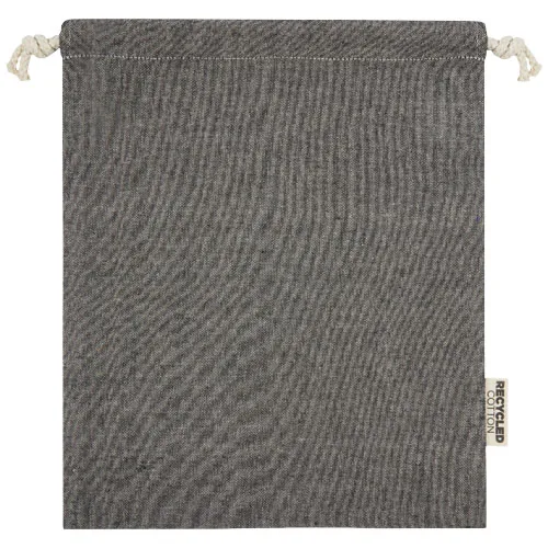 Bolsa de regalo mediana de 1,5 l de algodón reciclado GRS de 150 g/m² 