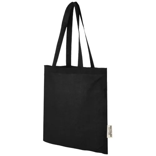 Bolsa Tote de algodón reciclado GRS de 140 g/m2 de 7 L 