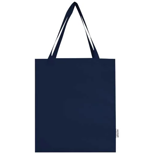 Bolsa Tote con refuerzos de algodón reciclado GRS de 140 g/m² de 12l 