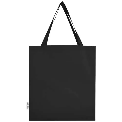 Bolsa Tote con refuerzos de algodón reciclado GRS de 140 g/m² de 12l 