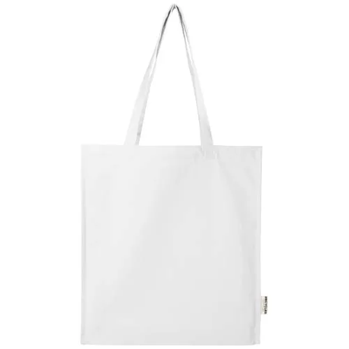 Bolsa Tote algodón reciclado 100% GRS con refuerzos de 270 g/m² 