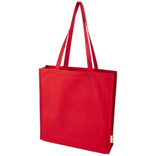 Bolsa Tote algodón reciclado 100% GRS con refuerzos de 270 g/m² 