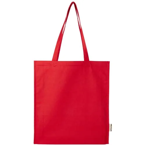 Bolsa Tote algodón reciclado 100% GRS con refuerzos de 270 g/m² 
