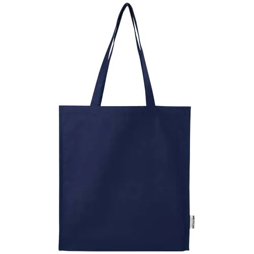 Bolsa Tote algodón reciclado 100% GRS con refuerzos de 270 g/m² 