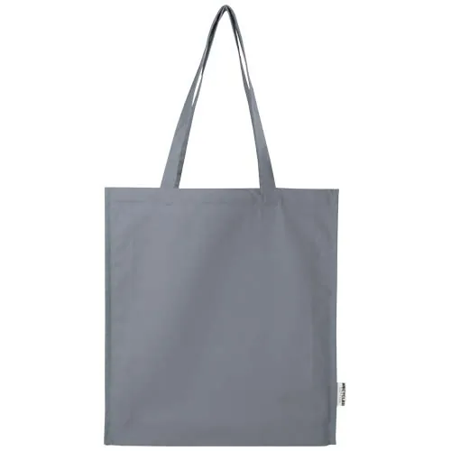 Bolsa Tote algodón reciclado 100% GRS con refuerzos de 270 g/m² 