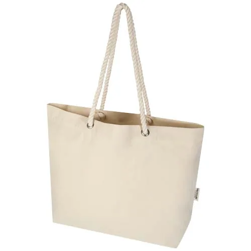 Bolsa Tote de playa de material reciclado GRS de 270 g/m² 