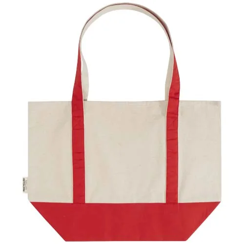Bolsa Tote de algodón reciclado GRS de 320 g/m² 