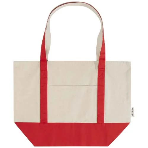 Bolsa Tote de algodón reciclado GRS de 320 g/m² 