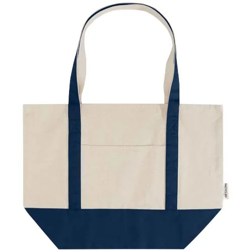 Bolsa Tote de algodón reciclado GRS de 320 g/m² 