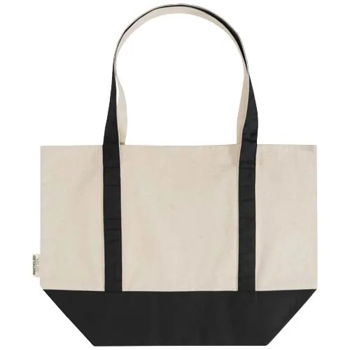 Bolsa Tote de algodón reciclado GRS de 320 g/m² 