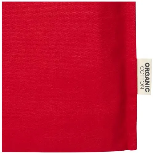 Bolsa Tote con refuerzos de 14 l algodón orgánico OCS de 180 g/m² 
