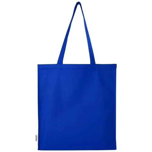 Bolsa Tote con refuerzos de 14 l algodón orgánico OCS de 180 g/m² 