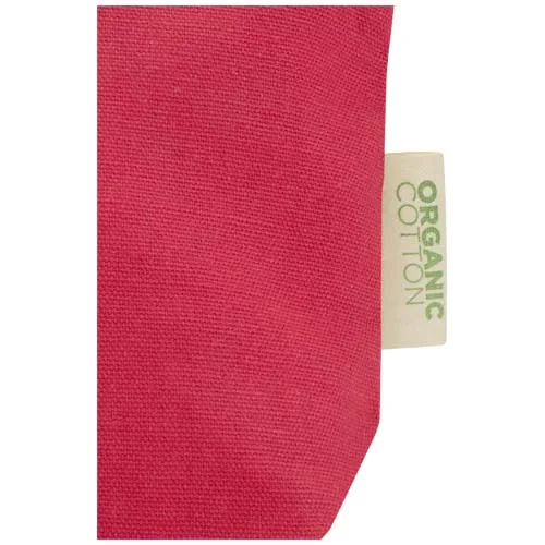 Bolsa de aseo pequeña de 1 l algodón orgánico OCS de 180 g/m² 