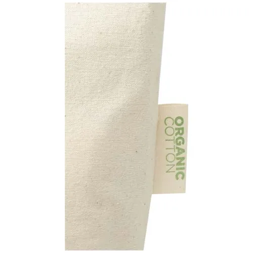 Bolsa de aseo grande de 3 l algodón orgánico OCS de 180 g/m² 