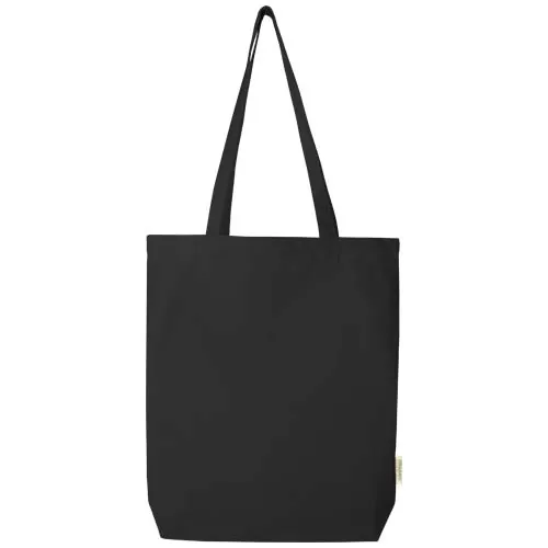 Bolsa Tote de 10 l algodón orgánico OCS de 270 g/m² 