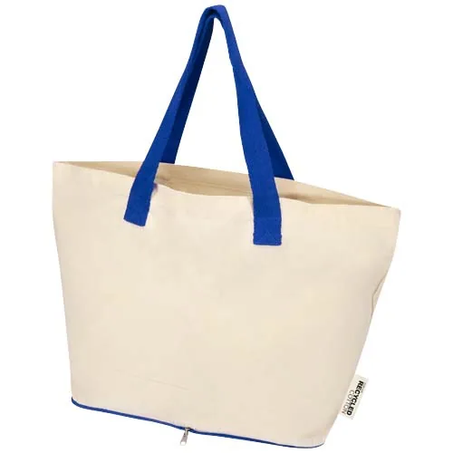 Bolsa Tote de 12 l de algodón reciclado GRS de 140 g/m² 