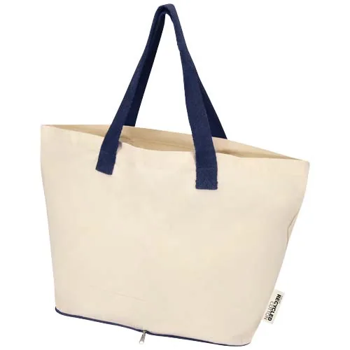Bolsa Tote de 12 l de algodón reciclado GRS de 140 g/m² 
