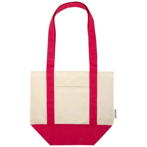 Bolsa Tote mini de algodón reciclado GRS de 320 g/m² 