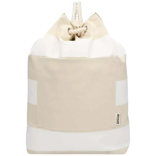 Bolsa de lona marinera Florida de 270 g/m² con certificación GRS, 15 l