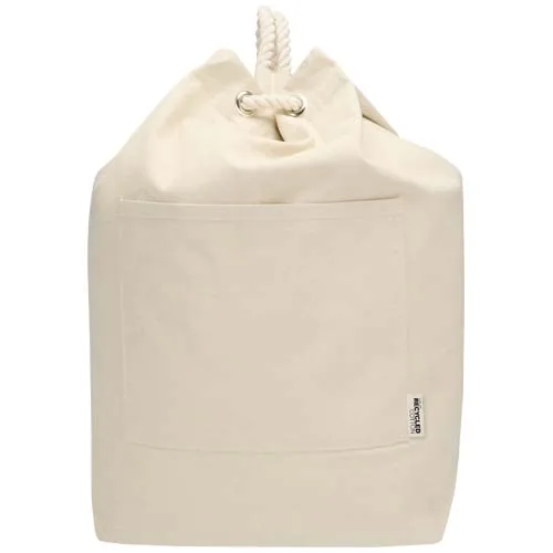 natural Bolsa de lona marinera Florida de 270 g/m² con certificación GRS, 15 l