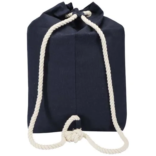 azul marino Bolsa de lona marinera Florida de 270 g/m² con certificación GRS, 15 l