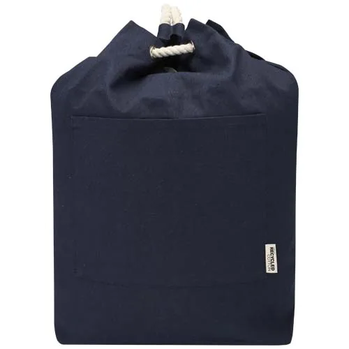 azul marino Bolsa de lona marinera Florida de 270 g/m² con certificación GRS, 15 l