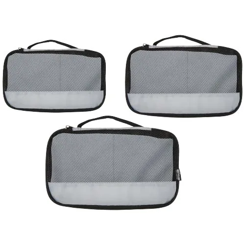 Cubos de viaje reciclados Jet GRS - juego de 3