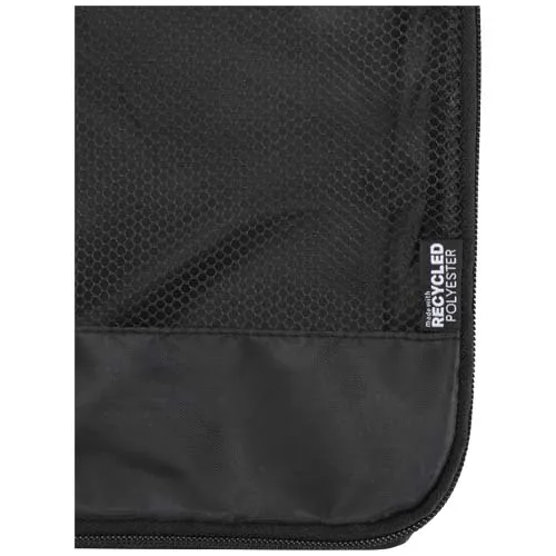 negro intenso Cubos de viaje reciclados Jet GRS - juego de 3