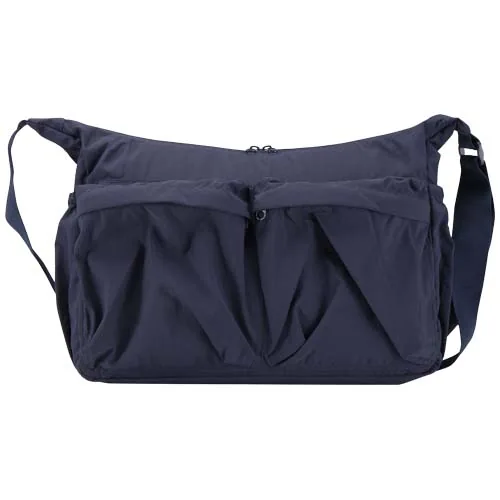 Bolso bandolera para portátil Calli de 33 cm de GRS, de nailon reciclado